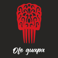 Flamenco Dancer Comb Ole Guapa Premium Ladies Fitted T-shirt | Artistshot