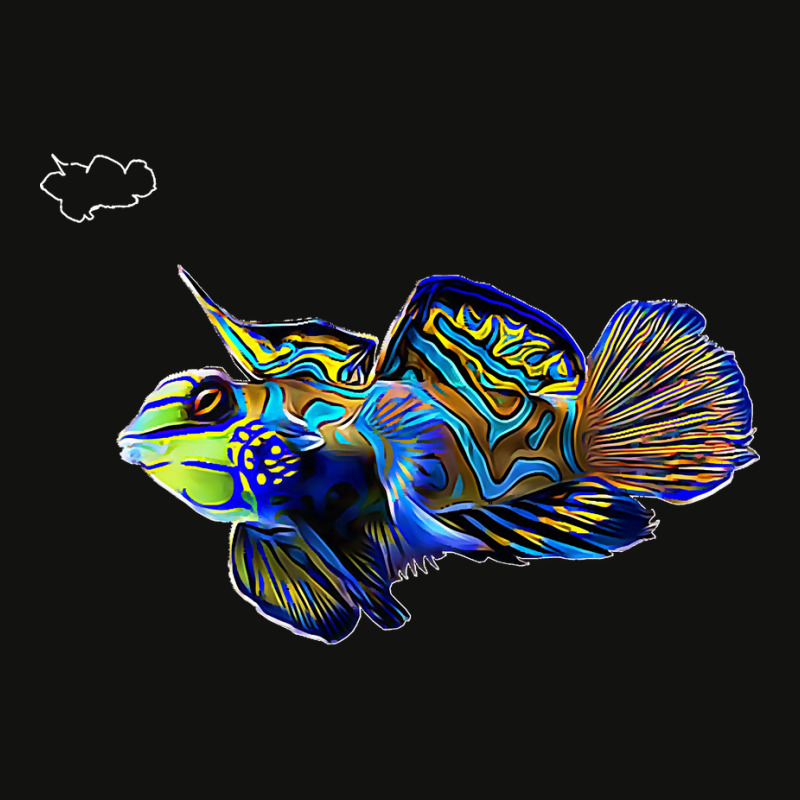 Mandarin Goby Dragonet Saltwater Reef Aquarium Fish Tank Premium Scorecard Crop Tee by JOSEPHDOMINICWILLIS | Artistshot