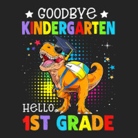 Goodbye Kindergarten Graduation Hello First Grade Dinosaur 3/4 Sleeve Shirt | Artistshot