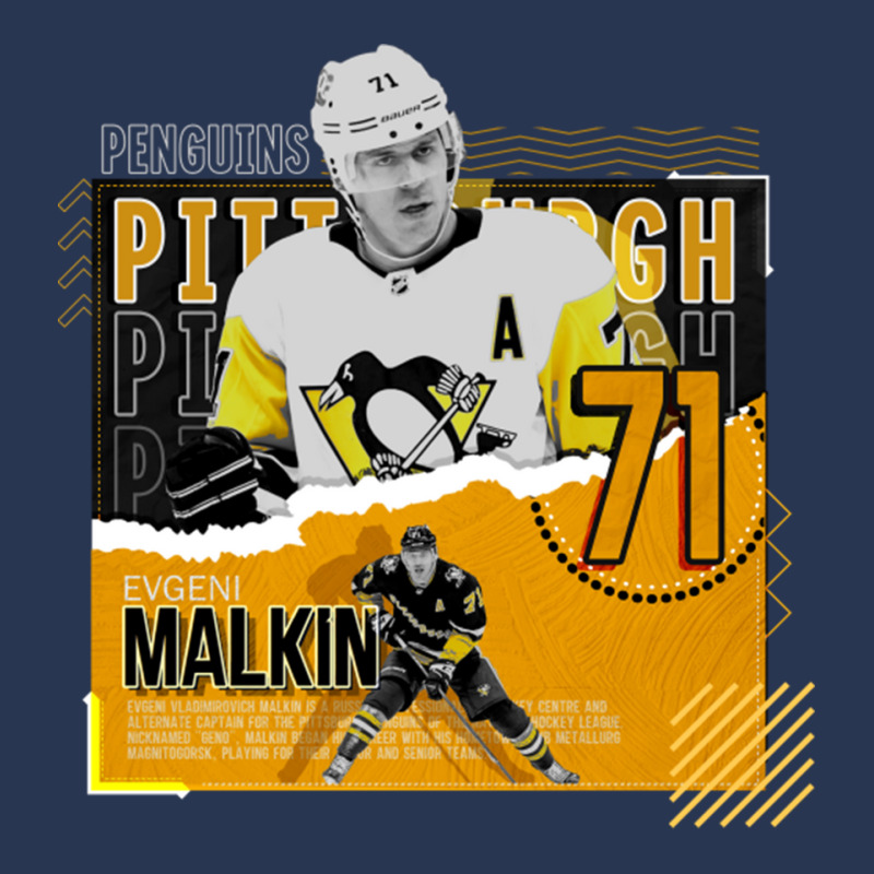 Evgeni Malkin Hockey Paper Poster Penguins Ladies Denim Jacket by JemmaLyna | Artistshot