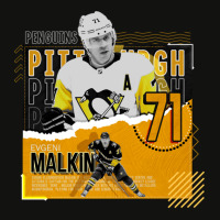 Evgeni Malkin Hockey Paper Poster Penguins Scorecard Crop Tee | Artistshot