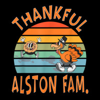 Alston Family Funny Thanksgiving Reunion Party T Shirt Youth Jogger | Artistshot