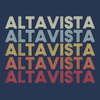 Altavista Virginia Altavista Va Retro Vintage Text T Shirt Ladies Denim Jacket | Artistshot