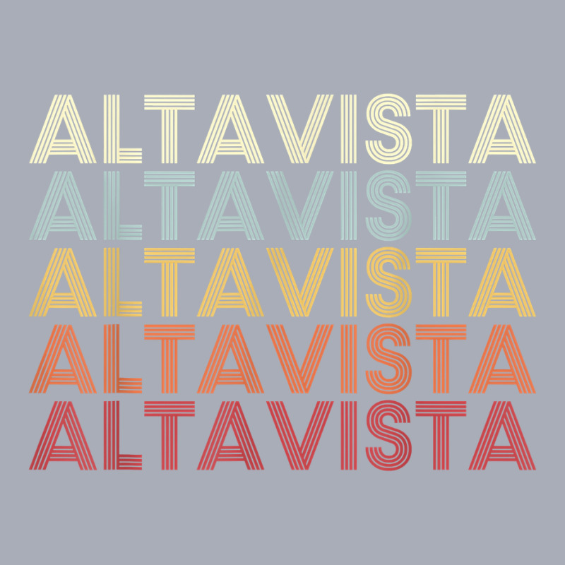 Altavista Virginia Altavista Va Retro Vintage Text T Shirt Tank Dress by lavenakf44f | Artistshot