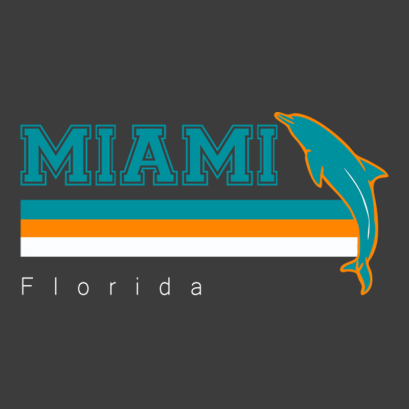 Miami Sports Football Athletic Novelty Dolphin Retro Men's Polo Shirt | Artistshot