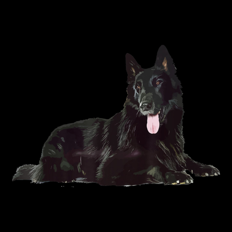 Black German Shepherd, Rare Black German Shepherd Realistic Baby Tee by rastyrocl | Artistshot