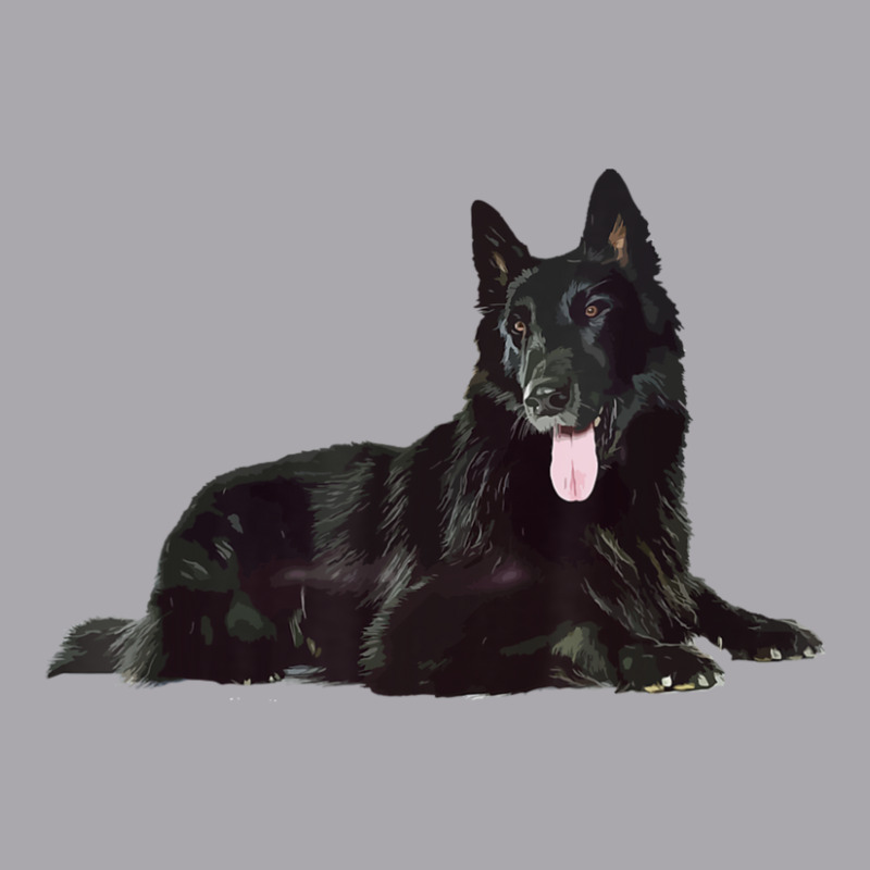 Black German Shepherd, Rare Black German Shepherd Realistic Youth 3/4 Sleeve by rastyrocl | Artistshot