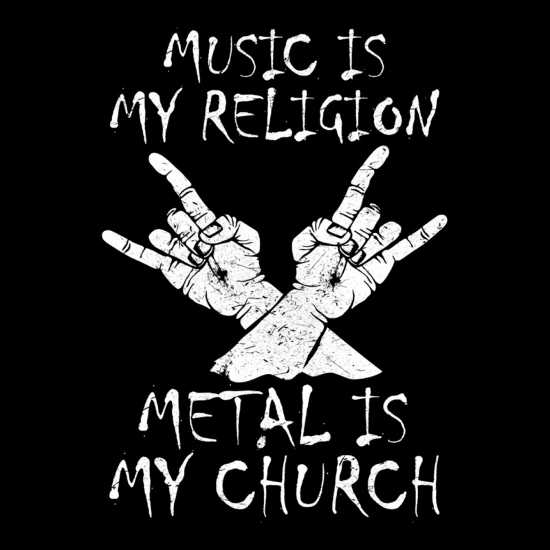 Metal Is My Church Heavy Metal Saying Gift Unisex Jogger by RubenGarcia | Artistshot