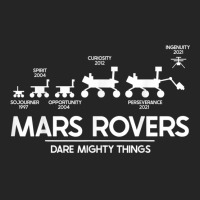 Mars Perseverance Rover Dare Mighty Things Landing Timeline Unisex Hoodie | Artistshot