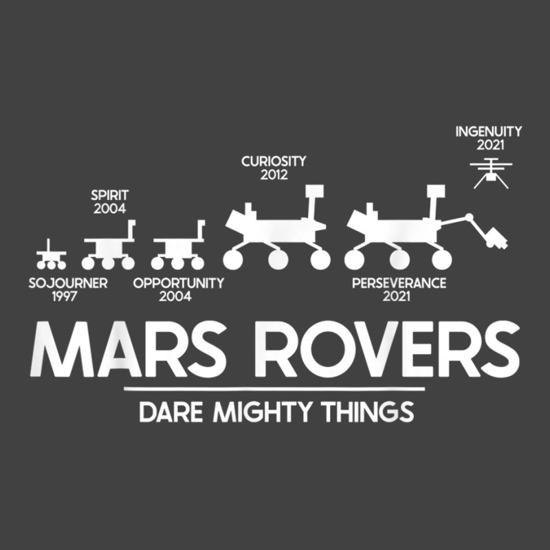 Mars Perseverance Rover Dare Mighty Things Landing Timeline Vintage T-Shirt by JoshuaDavidRocoe | Artistshot