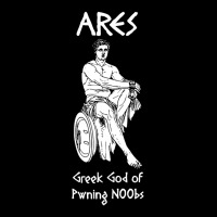 Ares, Greek God Of Pwning N00bs Adjustable Cap | Artistshot