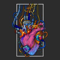 Cyborg Robot Heart Vaporwave Futuristic Cyberpunk Clothing Exclusive T-shirt | Artistshot