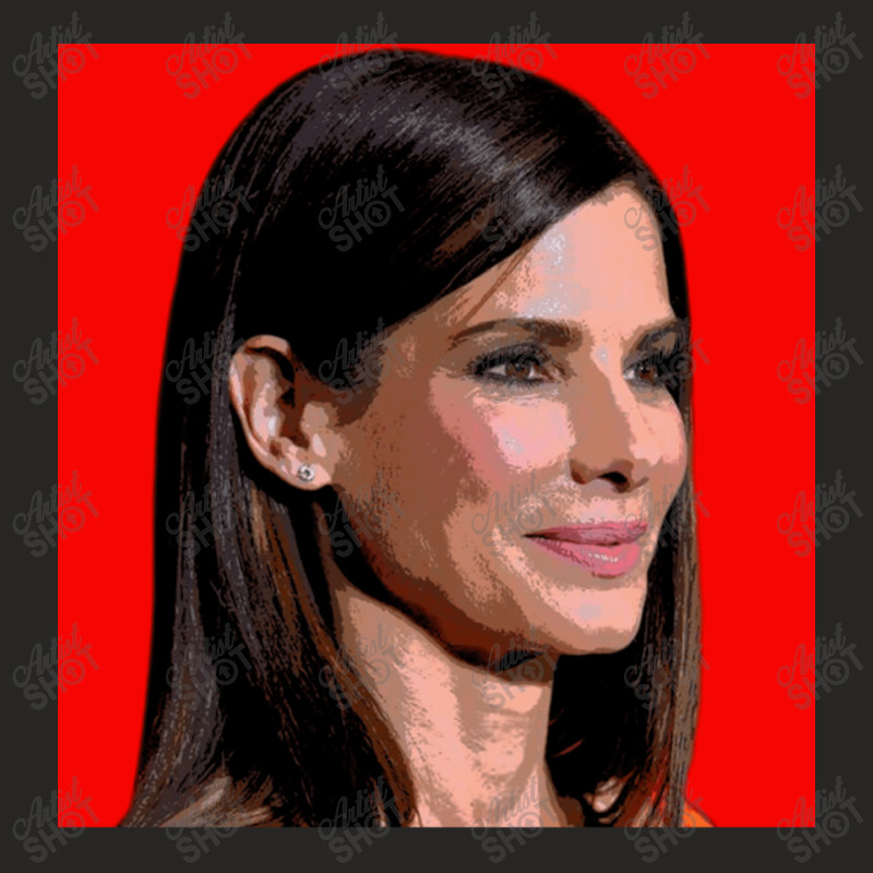 Sandra Bullock Ladies Fitted T-Shirt by EdieGretchen | Artistshot