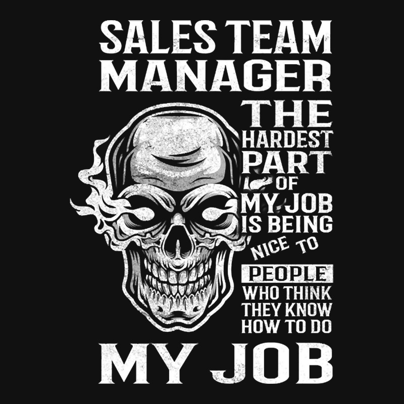 Sales Team Manager T Shirt - The Hardest Part Gift Item Tee Baby Beanies | Artistshot