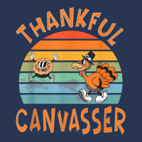 Canvasser Job Funny Thanksgiving T Shirt Men Denim Jacket | Artistshot