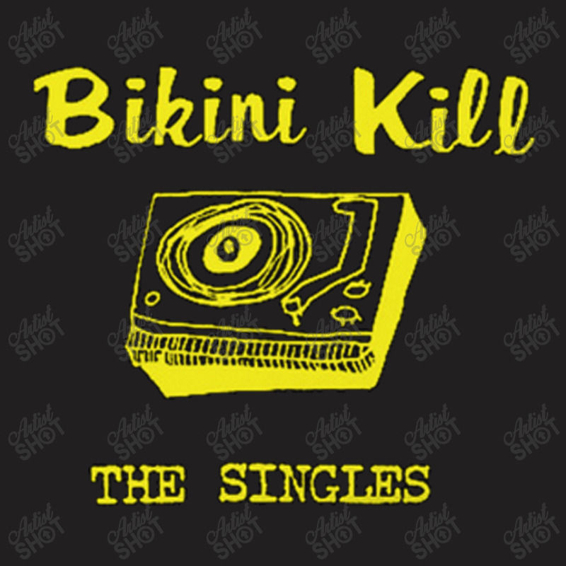 The Singles Of Bikini Kill T-Shirt by RandallMitchell | Artistshot