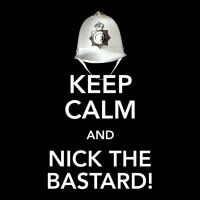 Keep Calm And Nick The Bastard! Maternity Scoop Neck T-shirt | Artistshot