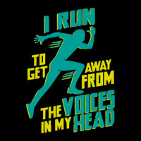 Run Away From The Voices In My Head Kids Cap | Artistshot