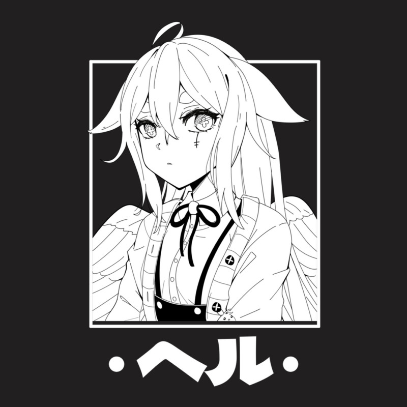 Black And White Hel Print T-shirt | Artistshot
