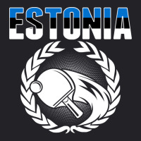 Estonia Ping Pong Lovers   Estonian Table Tennis Supporters Pullover H Youth Tee | Artistshot