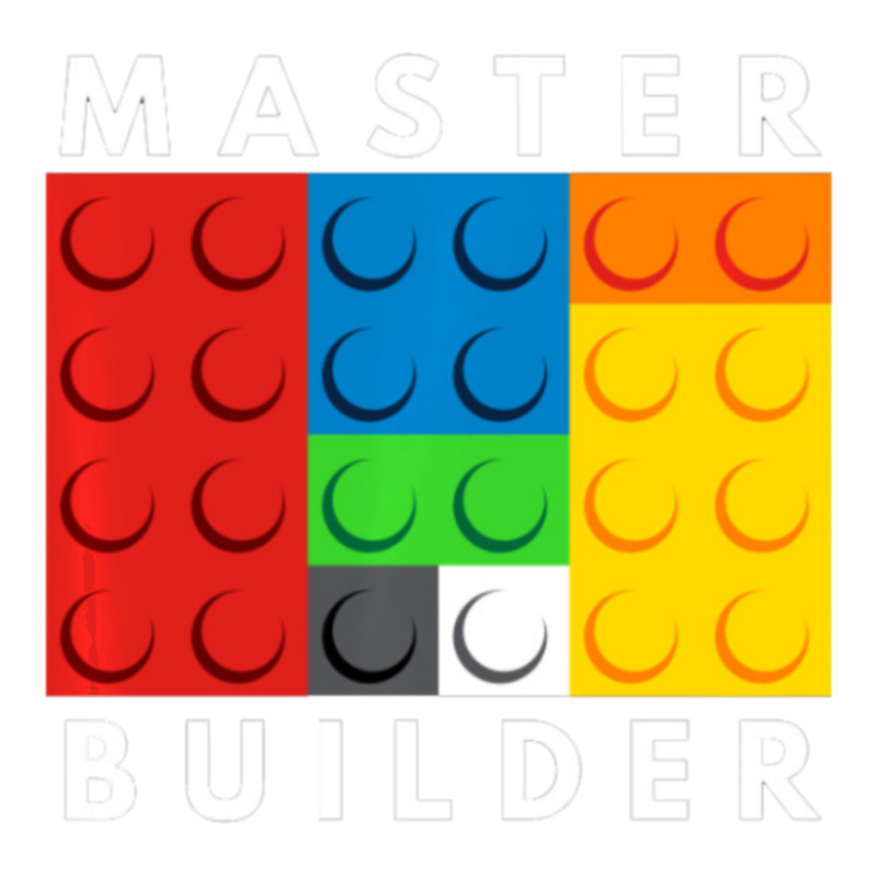 Master Builder Building Blocks Brick Builders Toys Gift Sticker | Artistshot