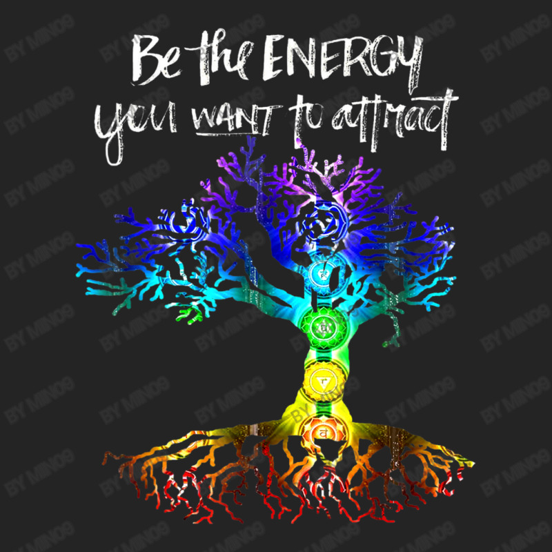 Chakra Tree Of Life Be The Energy You Want To Attract 3/4 Sleeve Shirt | Artistshot