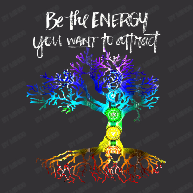 Chakra Tree Of Life Be The Energy You Want To Attract Vintage Short | Artistshot