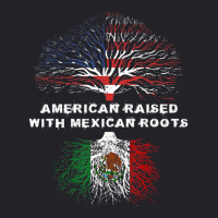 American Raised With Mexican Roots Usa Flag Youth Tee | Artistshot