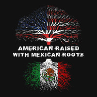 American Raised With Mexican Roots Usa Flag Baby Bibs | Artistshot