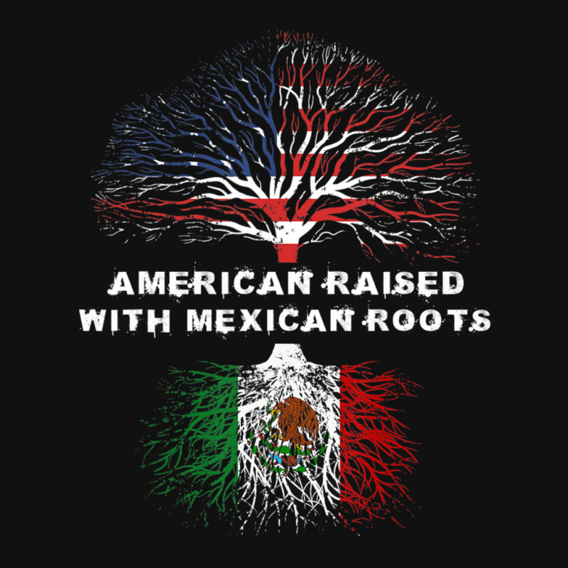 American Raised With Mexican Roots Usa Flag Baby Bibs by degreesgunner | Artistshot