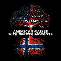 American Raised With Norwegian Roots Norway Baby Tee | Artistshot