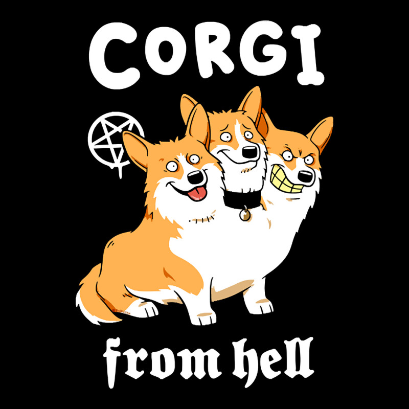 Corgi From Hell Adjustable Cap by Mary Hatton | Artistshot