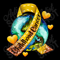 Childhood Cancer Ribbon And World Toddler Sweatshirt | Artistshot