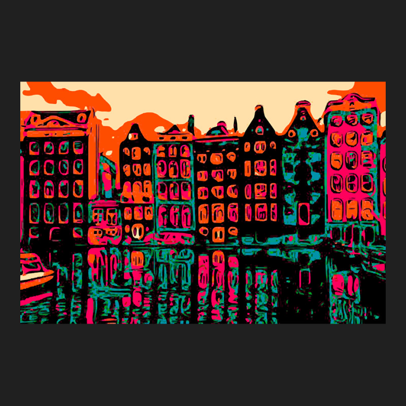 Amsterdam (2) Ladies Polo Shirt by greggjvandervor | Artistshot