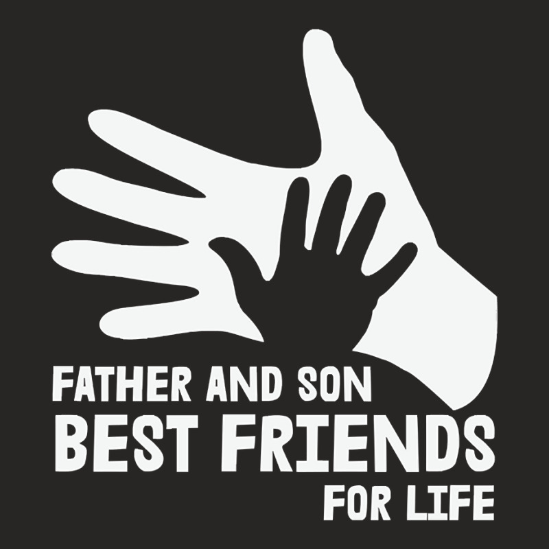 Father And Son Best Friends Ladies Fitted T-Shirt by Lowe Fleming | Artistshot