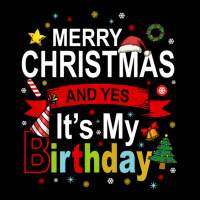 Merry Christmas And Yes It's My Birthday Gift Pocket T-shirt | Artistshot