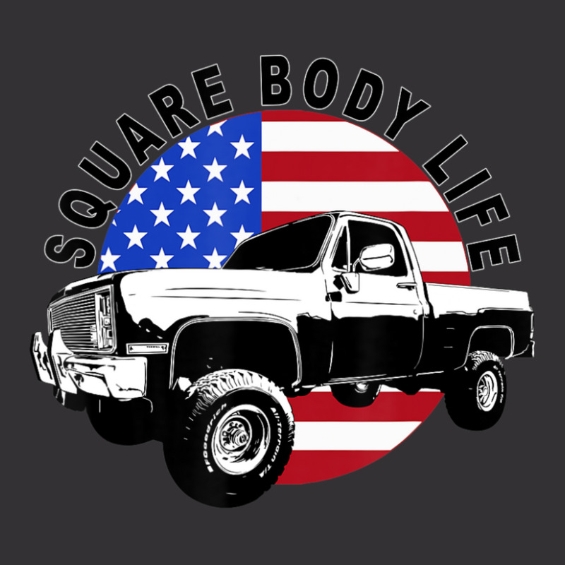 Classic Squarebody Truck 4x4 Square Body Vintage Hoodie by Min08 | Artistshot