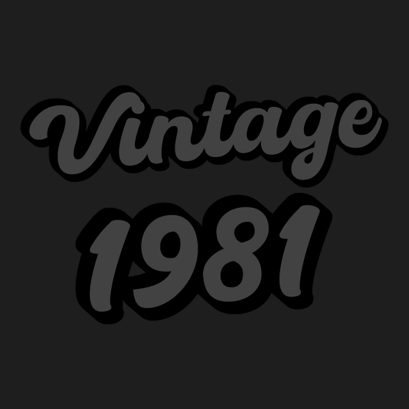 Vintage 1981 Classic T-shirt by Jankonen637 | Artistshot