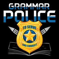 Grammar Police To Serve And Correct Language English Teacher Youth Hoodie | Artistshot