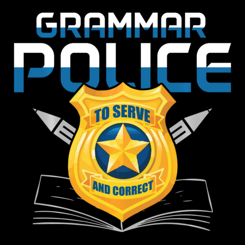 Grammar Police To Serve And Correct Language English Teacher Youth Sweatshirt | Artistshot