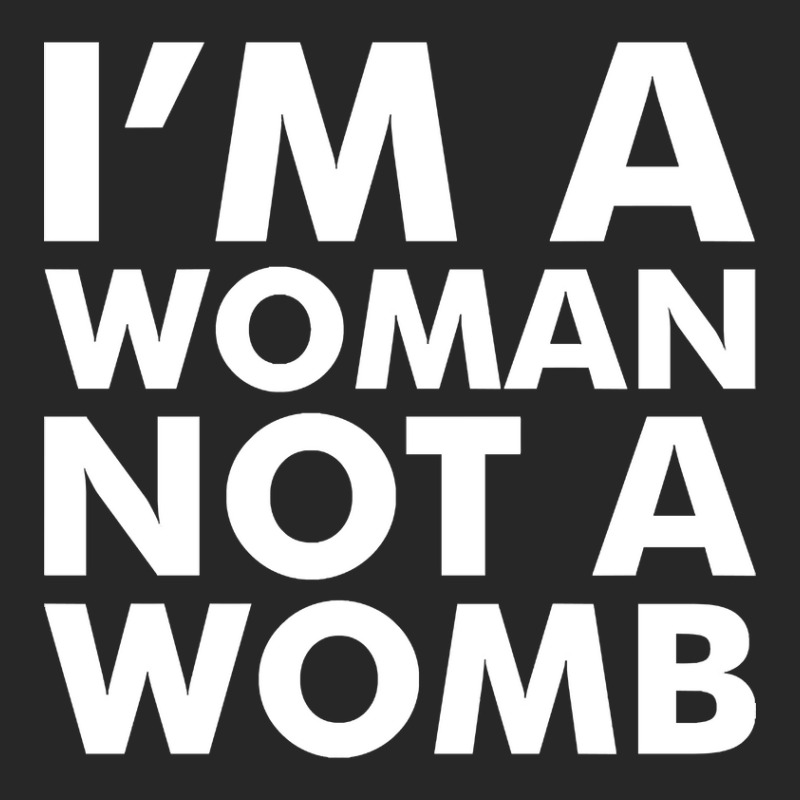 I'm A Woman Not A Womb (white) Men's T-shirt Pajama Set | Artistshot