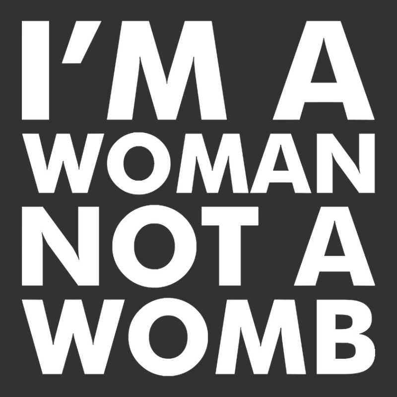 I'm A Woman Not A Womb (white) Baby Bodysuit | Artistshot