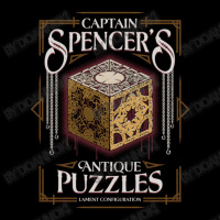 Captain Spencers Antique Puzzles Vintage Horror Pu Adjustable Cap | Artistshot