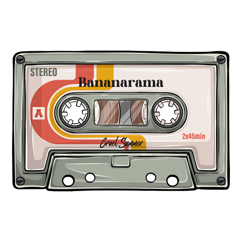 Bananarama - Classic Casette Retro Design Stainless Steel Water Bottle | Artistshot