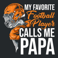 Football My Favorite Calls Me Papa Tackle Quarterback 89 Crewneck Sweatshirt | Artistshot