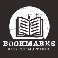 Bookmarks Are For Quitters Bookworm Book Lovers Reading Racerback Tank | Artistshot