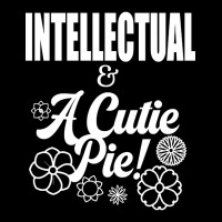 Intellectual And A Cutie Pie -design 2 - Cute Pocket T-shirt | Artistshot