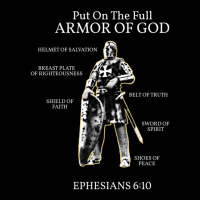 The Full Armor Of God Cropped Sweater | Artistshot