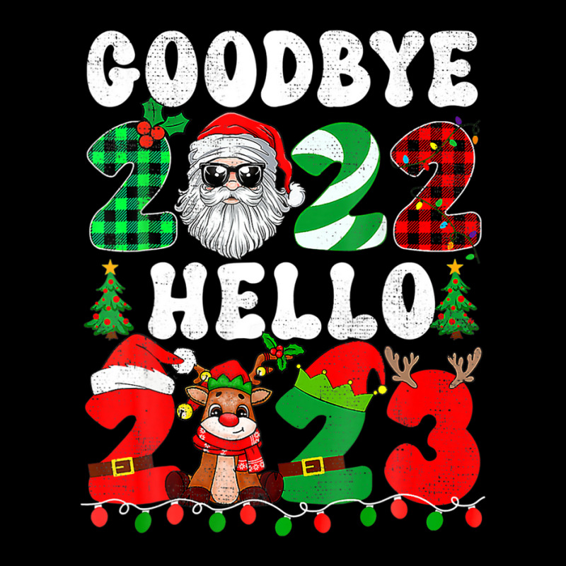 Goodbye 2022 Hello 2023 Merry Christmas Happy New Year 2023 Youth Hoodie by mowrygalibal | Artistshot