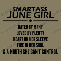 Smartass June Girl Flannel Shirt | Artistshot